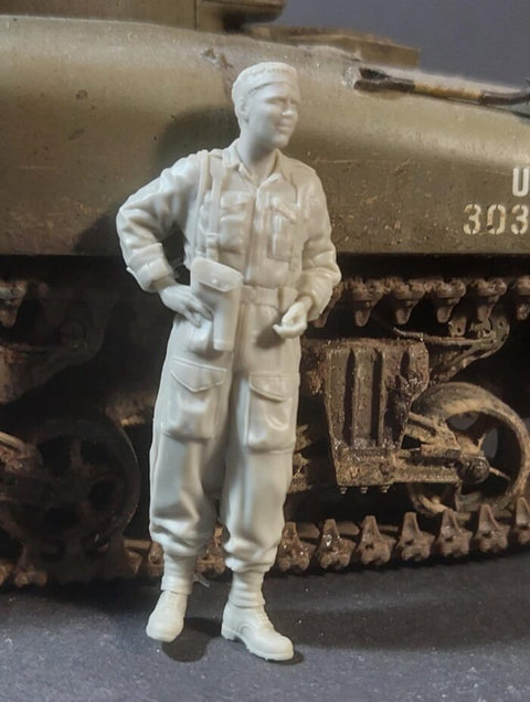 パンツァーアート FI35-235 1/35 WWIIイギリス 戦車兵カバーオール(休憩中)No.1