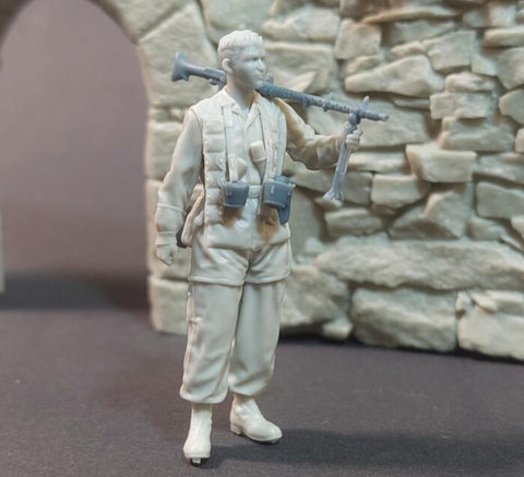 パンツァーアート FI35-247 1/35 WWIIドイツ 降下猟兵 MG34 砲手