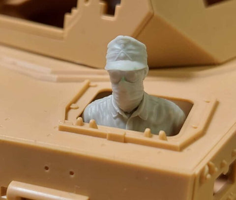 パンツァーアート FI35-253 1/35 WWIIドイツ アフリカ軍団 IV戦車乗員セット