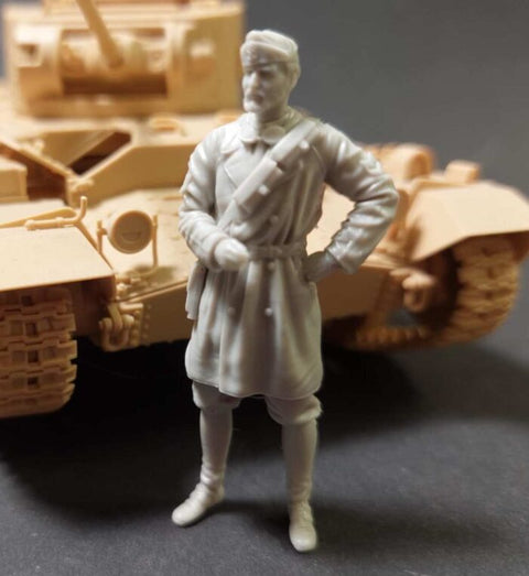 パンツァーアート FI35-254 1/35 WWIIイタリア 戦車将校