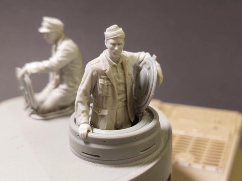 パンツァーアート FI35-260 1/35 WWIIドイツ アフリカ軍団「タイガー」クルーセット