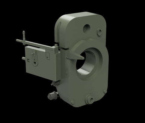 パンツァーアート GB35-151 1/35 WWIIソビエト 203mm B-4榴弾砲 砲身(汎用)