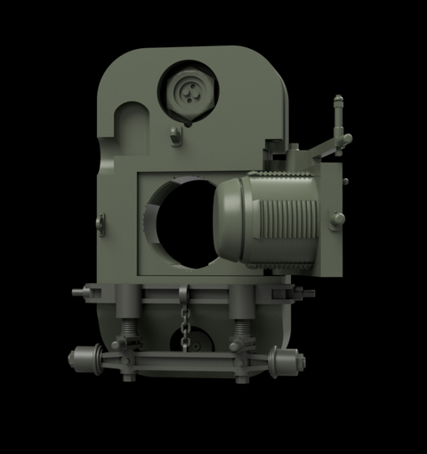 パンツァーアート GB35-151 1/35 WWIIソビエト 203mm B-4榴弾砲 砲身(汎用)