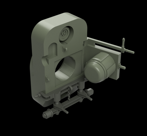 パンツァーアート GB35-151 1/35 WWIIソビエト 203mm B-4榴弾砲 砲身(汎用)