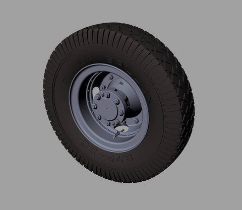 パンツァーアート RE35-457 1/35 WWIIドイツ ハノマーグSS100 ホイールセット(フルダ)