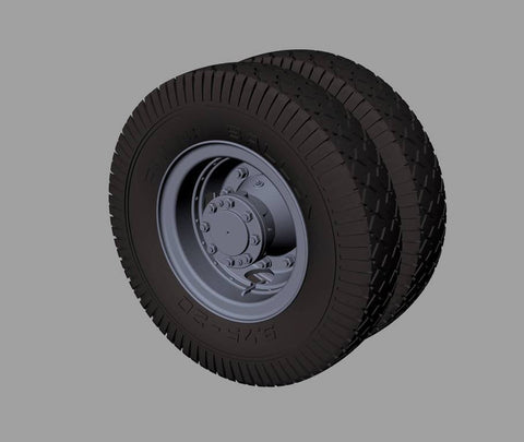 パンツァーアート RE35-457 1/35 WWIIドイツ ハノマーグSS100 ホイールセット(フルダ)