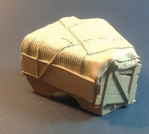 パンツァーアート RE35-459 1/35 WWIIドイツ Sd.Kfz 9ファモ エンジンデッキ キャンバスカバー