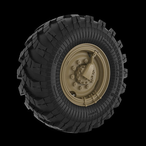 パンツァーアート RE35-462 1/35 現用ロシア カマズ4320 トラック ホイールセット