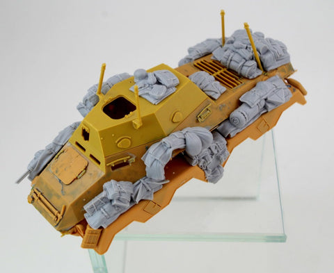 パンツァーアート RE35-672 1/35 WWIIドイツ Sd.Kfz 231/263 積荷セット
