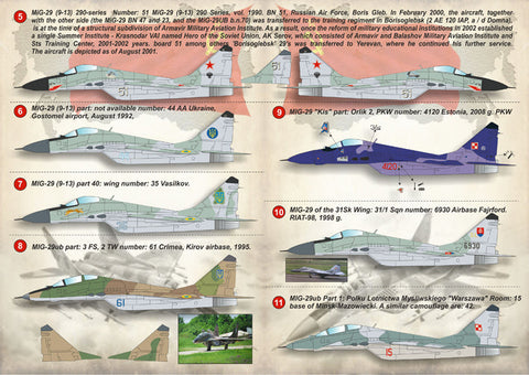 プリントスケール 144-012 1/144 MiG-29