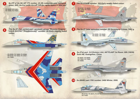 プリントスケール 144-013 1/144 スホーイ Su-27