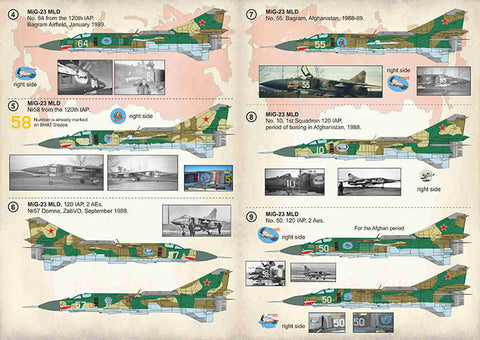 プリントスケール 72-355 1/72 ミコヤン グレヴィッチ MiG-23