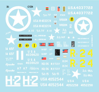 スターデカール 35-C1234 1/35 WWII アメリカ M7プリースト/M8自走榴弾砲75周年スペシャル フランス ノルマンディー1944年