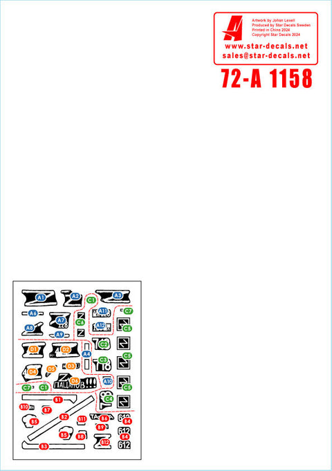スターデカール 72-A1158 1/72 ウクライナの戦争#19 2022-23年 ロシア BMP-3