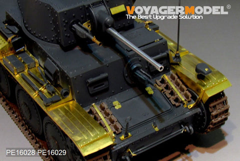 ボイジャーモデル PE16028 1/16 WWII ドイツ陸軍 38(t)戦車E/F型 ベーシックアップグレードセット(パンダホビー 16001用)