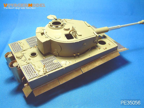ボイジャーモデル PE35056 1/35 WWIIドイツ タイガーI 後期型(AFVクラブ35079用)
