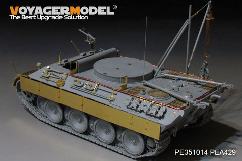 ボイジャーモデル PE351014 1/35 WWII ドイツ陸軍 ベルゲパンサー D型 初期生産型 ベーシックセット(タコム 2102用)