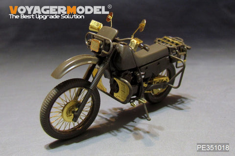 ボイジャーモデル PE351018 1/35 陸上自衛隊 軍用 オートバイ アップグレードセット(タミヤ 35245用)