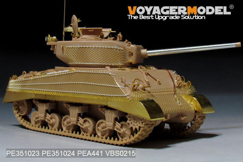 ボイジャーモデル PE351023 1/35 WWII アメリカ M4A3(76)中戦車ベーシックセット(MENG TS-041用 )