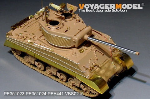ボイジャーモデル PE351023 1/35 WWII アメリカ M4A3(76)中戦車ベーシックセット(MENG TS-041用 )