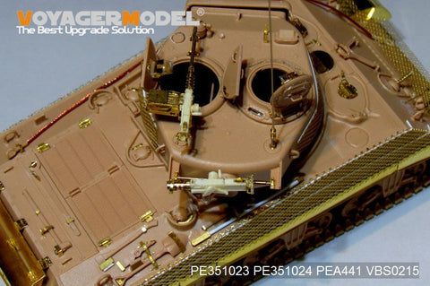 ボイジャーモデル PE351023 1/35 WWII アメリカ M4A3(76)中戦車ベーシックセット(MENG TS-041用 )