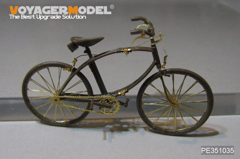 ボイジャーモデル PE351035 1/35 WWII イギリス 軍用自転車 アップグレードセット (2セット) (タミヤ 35333用)
