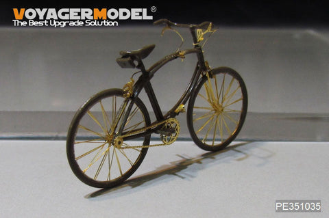 ボイジャーモデル PE351035 1/35 WWII イギリス 軍用自転車 アップグレードセット (2セット) (タミヤ 35333用)