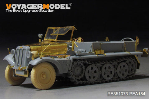 ボイジャーモデル PE351073 1/35 WWII ドイツ陸軍 Sd.Kfz.10 B型 ハーフトラック 初期型(ドラゴン 6731用)