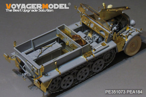 ボイジャーモデル PE351073 1/35 WWII ドイツ陸軍 Sd.Kfz.10 B型 ハーフトラック 初期型(ドラゴン 6731用)