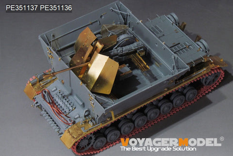 ボイジャーモデル 1/35 PE351136 WWII ドイツ "メーベルワーゲン" フェンダー(BORDER BT-007)