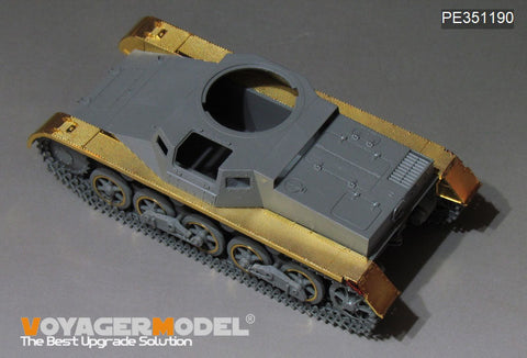 ボイジャーモデル 1/35 PE351190 WWII ドイツ I号戦車 B型 フェンダー(TAKOM 2145)