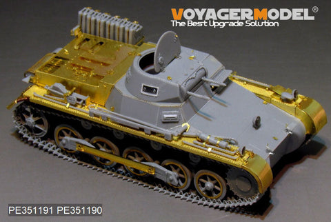 ボイジャーモデル 1/35 PE351191 WWII ドイツ I号戦車 B型 アフリカ軍団 ベーシック(TAKOM 2145)