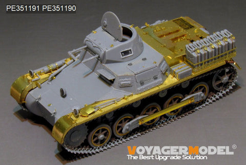 ボイジャーモデル 1/35 PE351191 WWII ドイツ I号戦車 B型 アフリカ軍団 ベーシック(TAKOM 2145)