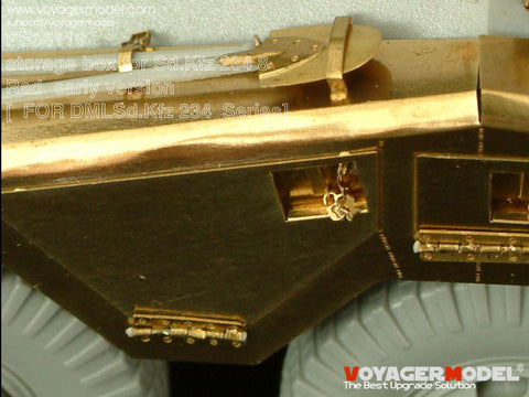 ボイジャーモデル PE35119 1/35 Sd.Kfz 234 8輪 前期型工具箱(ドラゴン6221用)