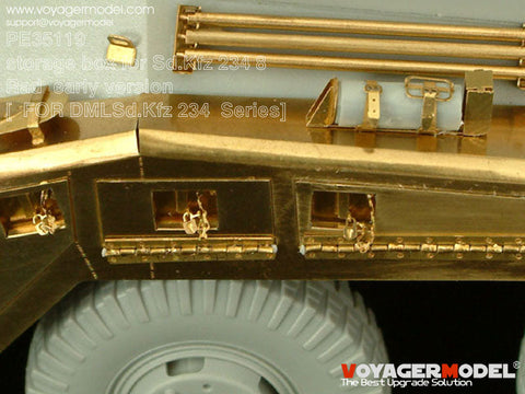 ボイジャーモデル PE35119 1/35 Sd.Kfz 234 8輪 前期型工具箱(ドラゴン6221用)