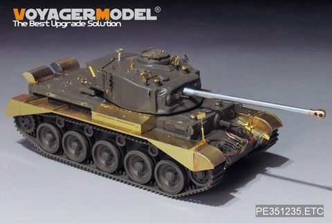 WWII UK comet A-34 fenders upgrade set(For TAMIYA 35380)