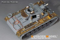 VoyagerModel 1/35 PE351252 WWII German Pz.KPfw.III Ausf.N early version upgrade set basic(TAKOM 8011)