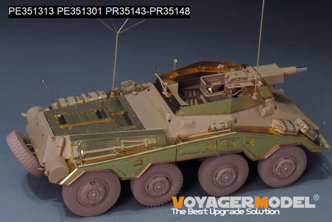 ボイジャーモデル PE351313 1/35 WWII ドイツ Sd.Kfz 234/3 基本セット(RFM 5134用)