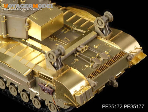 ボイジャーモデル PE35177 1/35 WWIIイギリス チャーチル Mk.III AVRE (AFVクラブ35167)
