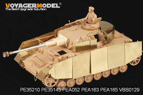 ボイジャーモデル PE35210 1/35 WWIIドイツ IV号戦車H型 エッチングセット(タミヤ35209用)