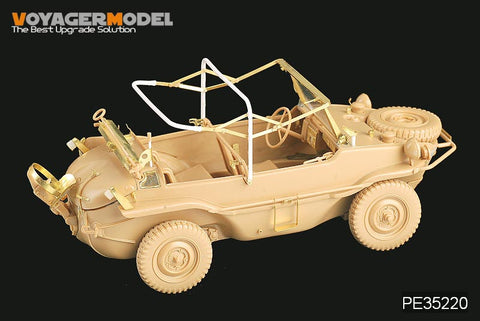 ボイジャーモデル PE35220 1/35 WWIIドイツ シュビムワーゲン Type 166 (タミヤ35224)