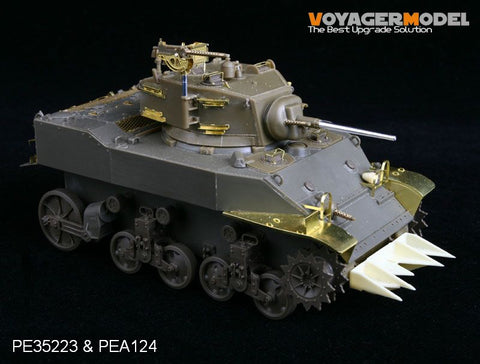 ボイジャーモデル PE35223 1/35 WWIIアメリカ M5A1 初期型基本セット(AFVクラブ35105)