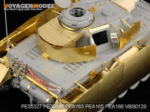 ボイジャーモデル PE35327 1/35 WWIIドイツ IV号戦車H型後期型/J初期型 エッチングセット(ドラゴン6300/6549用)