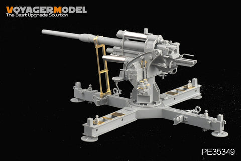 ボイジャーモデル PE35349 1/35 WWIIドイツ 88mm FlaK 37簡易砲架(ドラゴン6523)