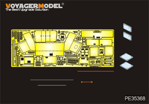 ボイジャーモデル PE35368 1/35 WWIIドイツ 75mm対戦車砲 40/4搭載型 スタイヤーRSO キャビン (ドラゴン6640)