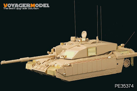 ボイジャーモデル PE35374 1/35 現用イギリス チャレンジャー2主力戦車(イラク仕様)・CIP (タミヤ35274)