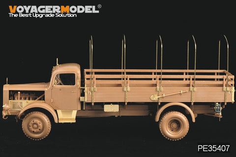 ボイジャーモデル PE35407 1/35 WWIIドイツ ベンツL4500A トラック(スベズダ3596)