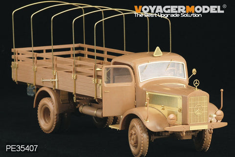 ボイジャーモデル PE35407 1/35 WWIIドイツ ベンツL4500A トラック(スベズダ3596)