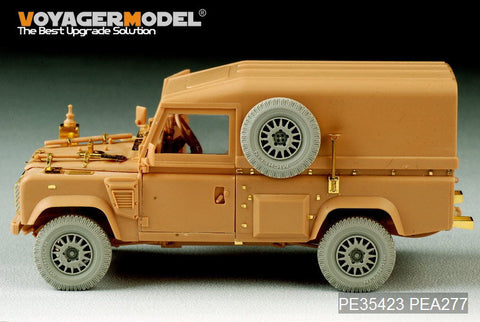 ボイジャーモデル PE35423 1/35 現用イギリス ディフェンダー 110 ハードトップ(ホビーボス82448)