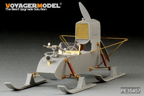 ボイジャーモデル PE35457 1/35 WWIIソビエトアエロサンRF-8/GAZ-98(トランぺッター02322)